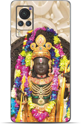 VYBE Vivo X60 Pro Shree Ram Mobile Skin Mobile Skin(Misty Rose 38)