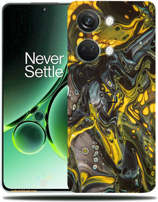 Mclaxa one plus nord 3 (5g), golden lava Mobile Skin(golden lava Skin With Back,Front & Sides Skin)