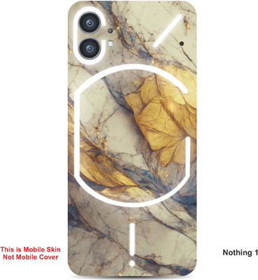 VYBE The Smart Choice Nothing 1 Abstract Embossed Mobile Skin(Hippie Blue 1)