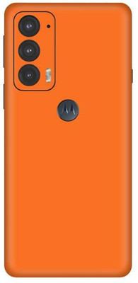 Vcare GadGets Moto Edge 20 5G Mobile Skin(Orange)