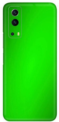 Vcare GadGets Metallic Green Shining vivo i QOO Z3 5G Mobile Skin(Metallic Green Shining)