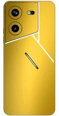 Vcare GadGets Pova 5 Pro (5G) Mobile Skin(Gold)