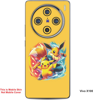 VYBE The Smart Choice Vivo X100 Pokemon Embossed Mobile Skin(Sandstorm B17)