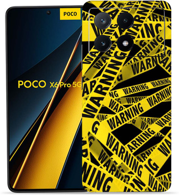 WeCre8 Skin's WeCre8 Skin's POCO X6 Pro 5G Mobile Skin(Warning)