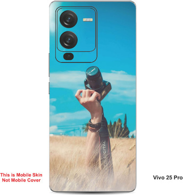 VYBE The Smart Choice Vivo 25 Pro Naturel Mobile Skin(Macaw Blue 1)