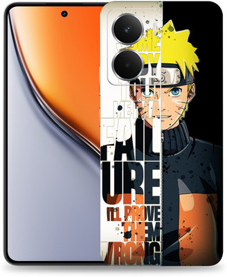 SkinoMania realme P3 5G Premium Vinyl Mobile Skin (Multicolor) Mobile Skin(Naruto Anime quotes)