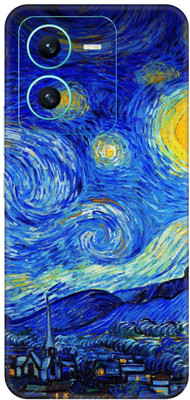 AMTHA AMTHA Vivo V25 5G Premium Vinyl Mobile Skin(Multicolor)