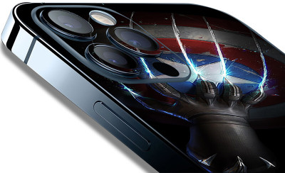 FCS Huawei Enjoy 20 SE Printed Back skin Mobile Skin(Captan Vs Panther)
