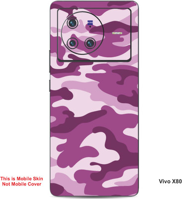 VYBE The Smart Choice Vivo X80 Art Embossed Mobile Skin(Hemlock 14)