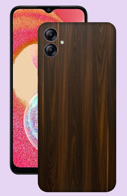 WeCre8 Skin's Samsung Galaxy A04e Mobile Skin(Mahogany Wood Multicolor Mobile Skin)
