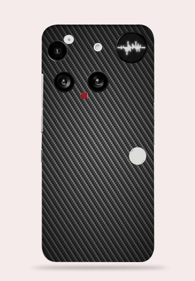 Gizmo Wraps Nothing Phone 3 5g Mobile Skin(Black CF)