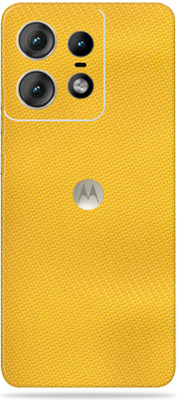 WeCre8 Skin's motorola edge 50 pro Premium Vinyl Mobile Skin (Multicolor) Mobile Skin(yellow CF)