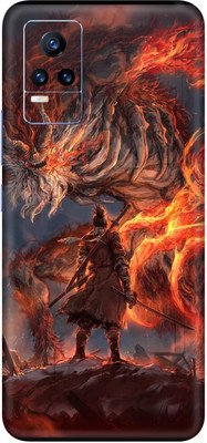 wrap craft VIVO Y21E 5G Premium Vinyl Mobile Skin(Multicolor)