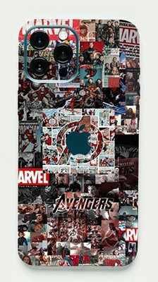 TJ CREATION Apple iPhone 12 Pro Max, apple iphone 12 pro max Mobile Skin(Ultra Super Marvel Lover Skin With High Matte Finish.)