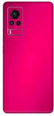 Vcare GadGets Vivo X60 Pro Mobile Skin(Metallic Pink Shining)
