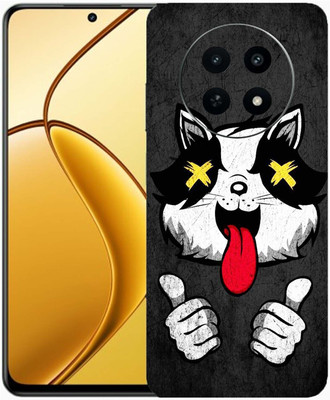 BugguSkin Realme C65 5G Mobile Skin(Ultra Superr Crazy Cat Skin With High Mattte Finish...........,..)