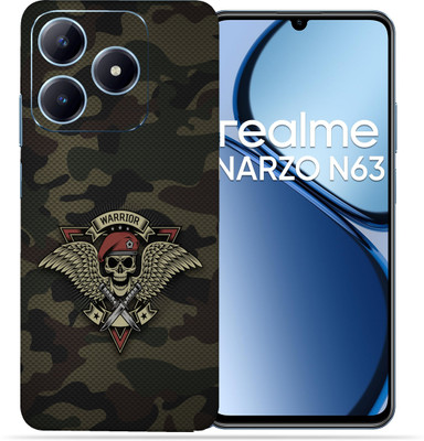 OggyBaba OggyBaba Realme Narzo N63 Mobile Skin(Warrior Camouflage)