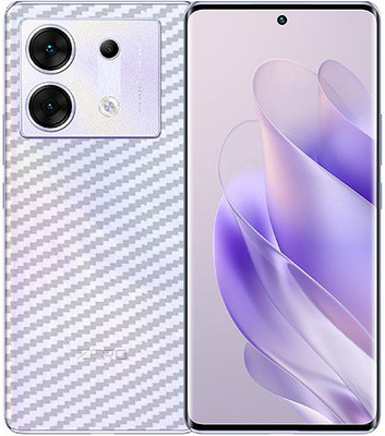 candeal mart Infinix Zero 30 5G Back skin sticker/Vinyl wrap/Protective film/lamination layer Mobile Skin(Carbon fiber Transparent)