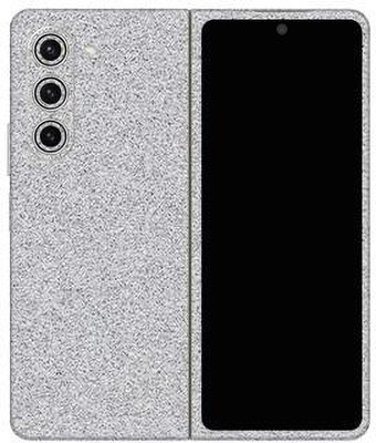 Vcare GadGets Samsung Galaxy Z Fold 5 5G Mobile Skin(Silver)