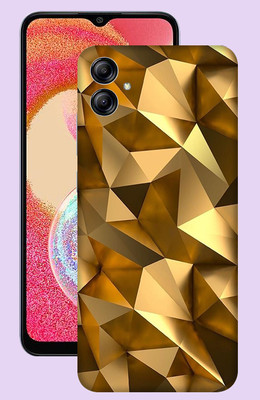 WeCre8 Skin's Samsung Galaxy A04e Mobile Skin(Golden Polygon Multicolor Mobile Skin)