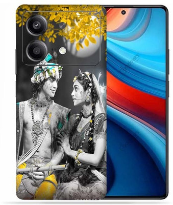OggyBaba Poco X6 Neo 5g Mobile Skin(Radha Krishna Vintage)