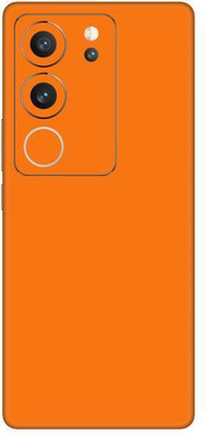 Vcare GadGets Vivo V29 5G Mobile Skin(Orange Glossy)
