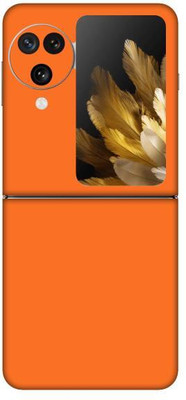 Vcare GadGets Find N3 Flip 5G Mobile Skin(Orange)