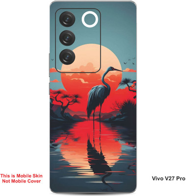 VYBE The Smart Choice Vivo V27 Pro Naturel Mobile Skin(Regent Grey 6)