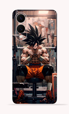 OggyBaba Samsung S25 edge 5g Mobile Skin(Gym with Goku)