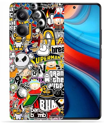 OggyBaba Poco X6 Neo 5g Mobile Skin(Sticker Bombing)