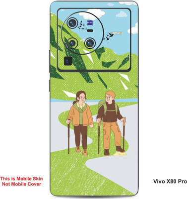 VYBE The Smart Choice Vivo X80 Pro Naturel Mobile Skin(Android Green 15)