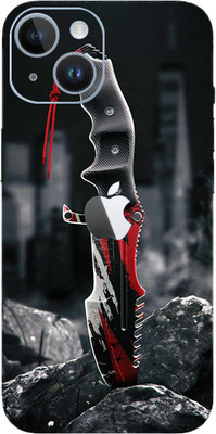 BUGGU APPLE iPhone 13 Mobile Skin(Ultra Super Killer Knife Skin With High Matte Finish)
