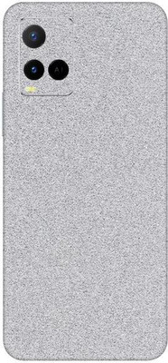 Vcare GadGets Y21 G Mobile Skin(Glitter Silver 1)