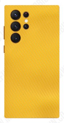 AsSkin Samsung Galaxy S23 Ultra 5g, samsung s23 ultra 5g, Samsung Galaxy Mobile Skin(Ultra Super Yellow Carbon Fiber Skin With High Matte Finish.)