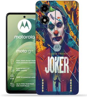 OggyBaba Moto G04 Mobile Skin(Joker Text)
