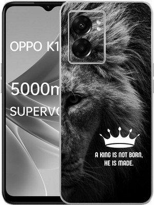 FCS OPPO K10 5G Printed Back skin Mobile Skin(Lion Skin)