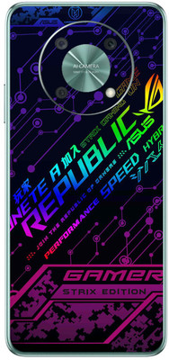 FCS Huawei nova Y90 Printed Back skin Mobile Skin(Naruto Uzumaki)