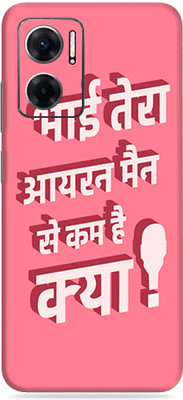SkinoMania Redmi 11 Prime(5G) Mobile Skin(Multicolor Tera Bhai Ironman)