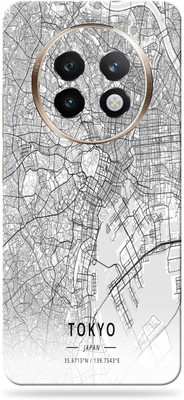 WeCre8 Skin's Realme 13 5G Ultra Premium Vinyl Mobile Skin (Multicolor) Mobile Skin(Tokyo Map)