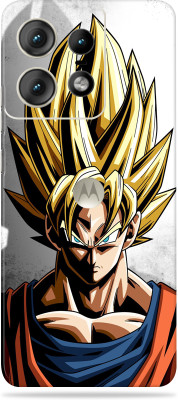 WeCre8 Skin's motorola edge 50 pro Premium Vinyl Mobile Skin (Multicolor) Mobile Skin(Goku-Yellow)