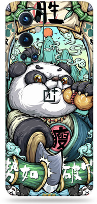AsSkin Oneplus 9Pro 5G, one Plus 9 pro, 1+ 9pro Mobile Skin(Ultra Super Hungry Panda Skin With High Matte Finish.,Skin)