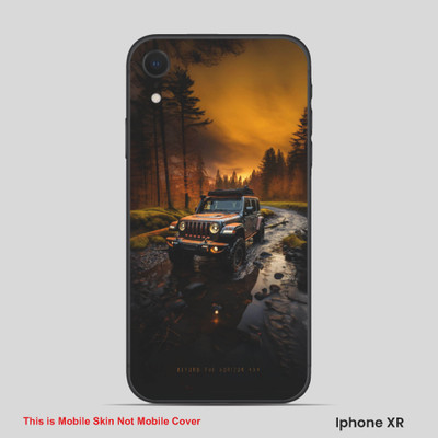 VYBE The Smart Choice iPhone XR Sport Mobile Skin(Charcol Color 1)