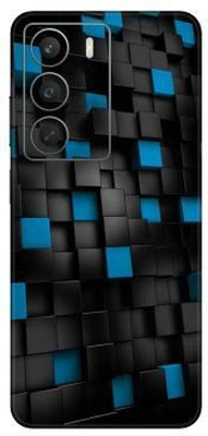 Vcare GadGets realme C75 5G Mobile Skin(Black & Blue)