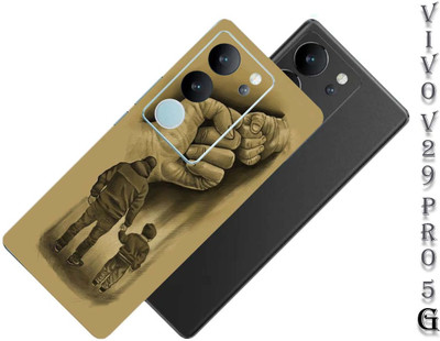 Pochanki Vivo V29 Pro 5G Mobile Skin(My Popz Graffiti Back Skin Multicolor)