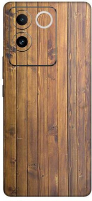 Vcare GadGets Wood 3 Vivo T2 Pro 5G Mobile Skin(Multicolor)