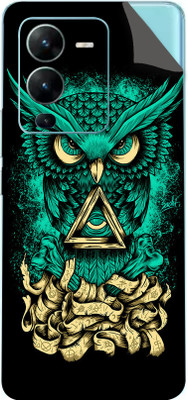 BUGGU VIVO V25 PRO 5G Mobile Skin(Ultra Super Angry Owl Skin With High Matte Finish.)
