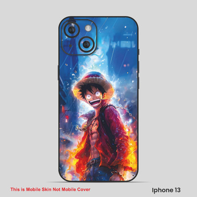 VYBE The Smart Choice iPhone 13 Naruto Embossed Mobile Skin(Jordy Blue 14)