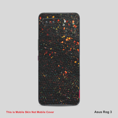 VYBE The Smart Choice Rog 3 Pattern Mobile Skin Mobile Skin(Multi Colour AG16)
