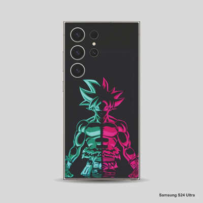 VYBE The Smart Choice Samsung S24 Ultra Goku Mobile Skin Mobile Skin(Blue, Pink 22)