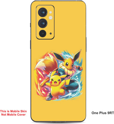 VYBE The Smart Choice One Plus 9RT Pokemon Embossed Mobile Skin(Sandstorm 22)